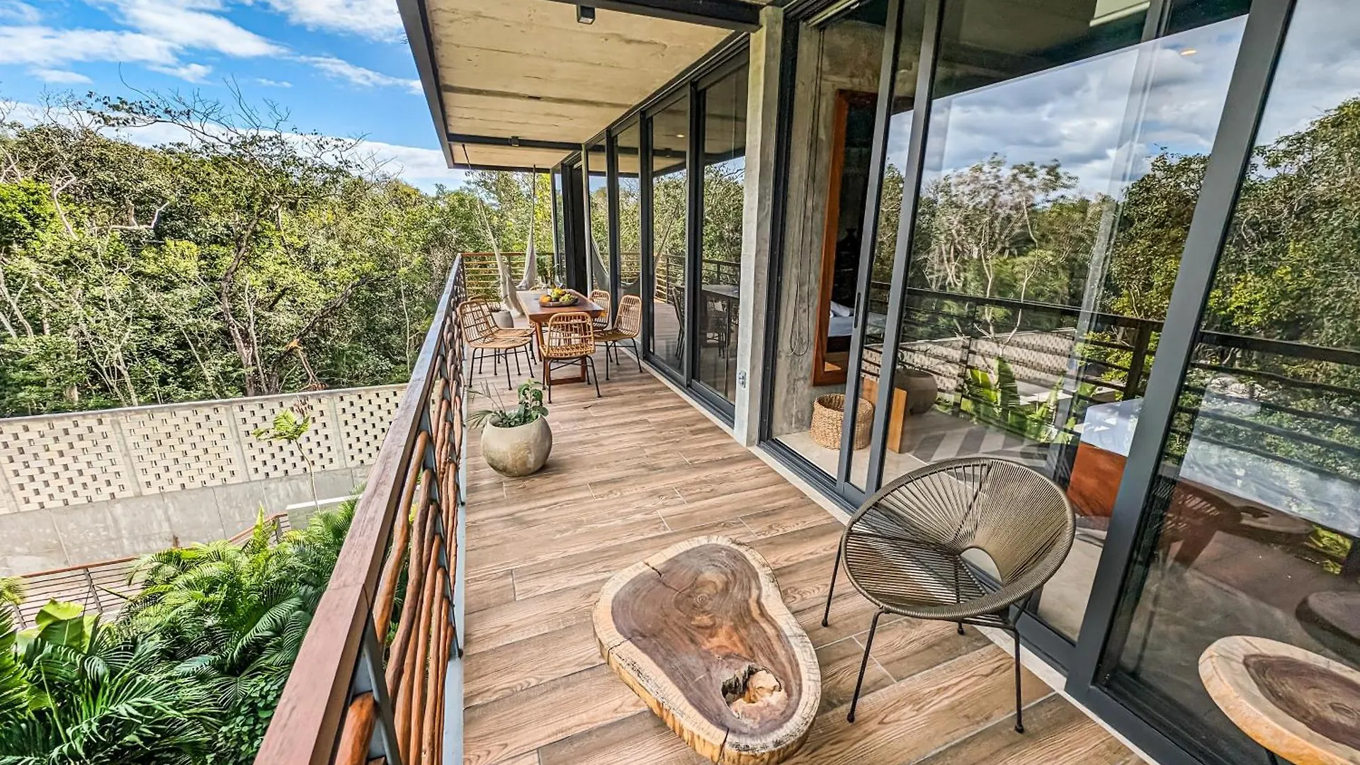 2-Br Tropical Retreat With Sauna, Gym And Pool Tulum Apartmán