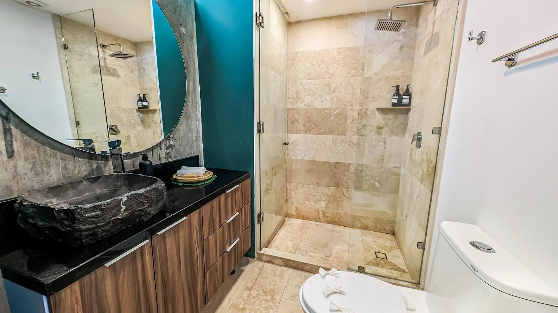 Apartmán 2-Br Tropical Retreat With Sauna, Gym And Pool Tulum Mexiko